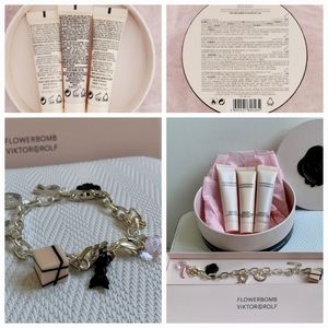 Flowerbomb Victor & Rolf Charm/ Bracelet Set